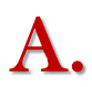 A for answer