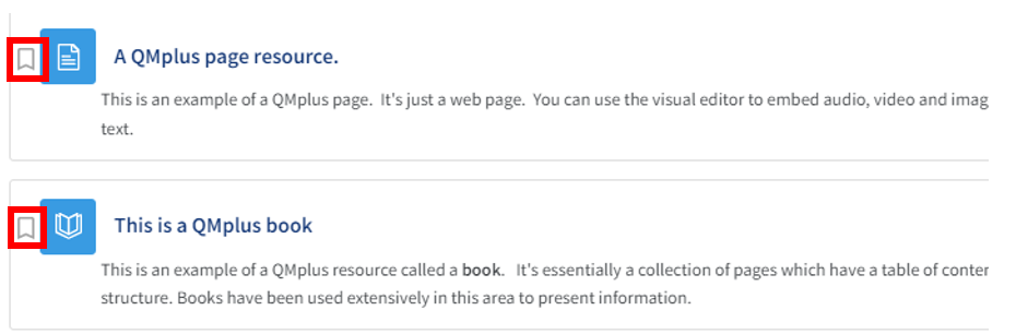 An Image of the book mark icon