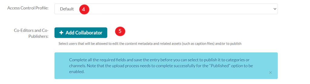 Media extra fields