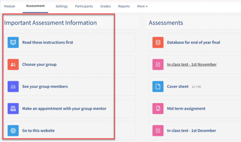 assessment panel 3.1