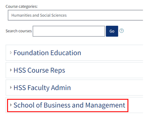 An Image of the school list