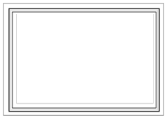 An image of a certificate with border lines