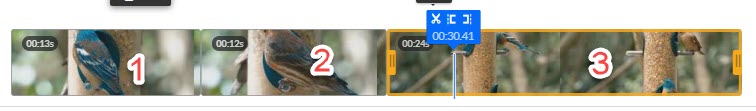 Video is in three parts